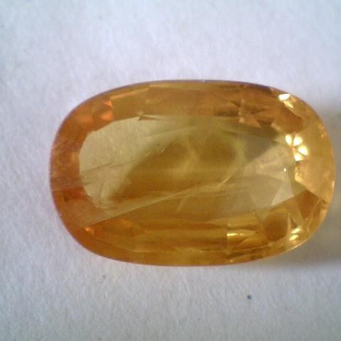 7.50 Ct Premium Grade Natural Bangkok Yellow Sapphire,Pukhraj 7.50 Ct Premium Grade Natural Bangkok Yellow Sapphire,Pukhraj