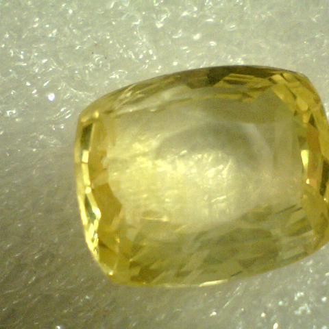 7.50 Ct Unheated Untreated Natural Ceylon Yellow Sapphire 7.50 Ct Unheated Untreated Natural Ceylon Yellow Sapphire