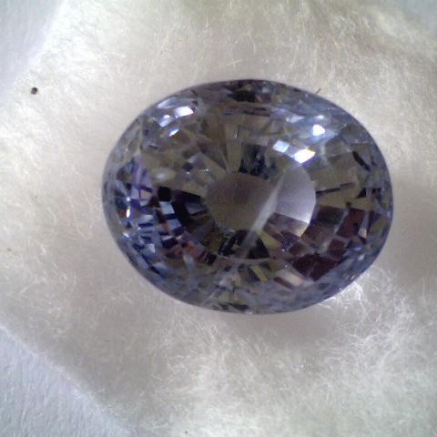 7.67 Ct Unheated Untreated Natural Ceylon Blue Sapphire Neelam