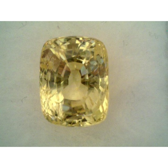 7.93 Ct Unheated Untreated Natural Ceylon Yellow Sapphire A+++++