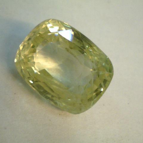 7.81 Carat Unheated Untreated Natural Ceylon Yellow Sapphire 7.81 Carat Unheated Untreated Natural Ceylon Yellow Sapphire