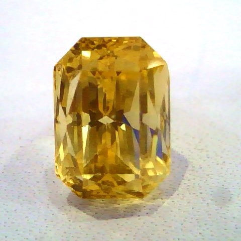 8 Ct Unheated Untreated Natural Burma Yellow Sapphire **RARE**
