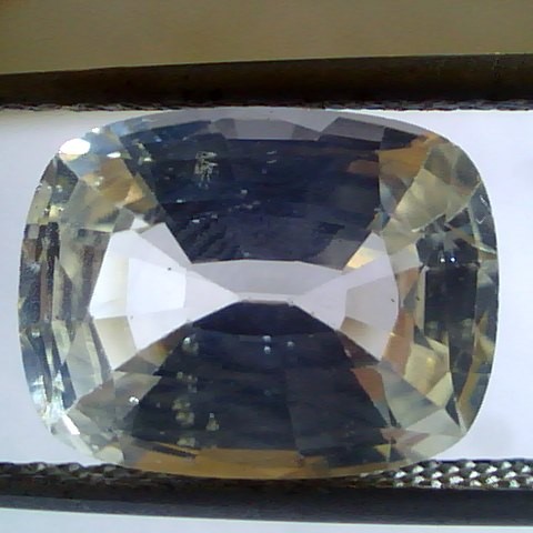 9.04 Ct Unheated Untreated Natural Ceylon White Sapphire Gems