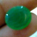 5.25 Carat Natural Onyx Gemstones,Sub For Natural Emerald 5.25 Carat Natural Onyx Gemstones,Sub For Natural Emerald