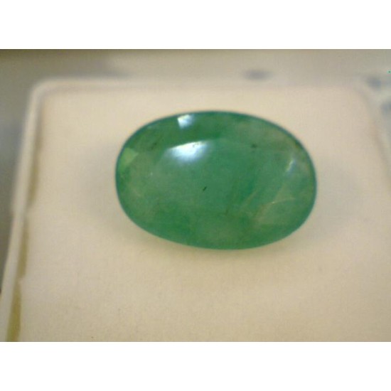 6.25 Carat Natural Zambian Emerald,Real Panna Gemstone A++