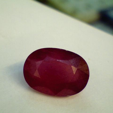 6.5 Carat Natural New Burma Ruby Gemstone,Real Manik 6.5 Carat Natural New Burma Ruby Gemstone,Real Manik
