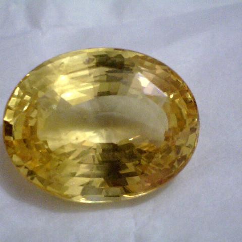Huge 16.16 Ct Unheated Untreated Natural Yellow Sapphire(Ceylon) Huge 16.16 Ct Unheated Untreated Natural Yellow Sapphire(Ceylon)