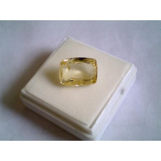 6.26 Ct Unheated Untreated Natural Yellow Sapphire A+Colour