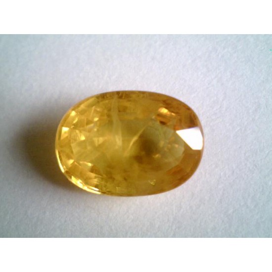 5.10 Carat Natural Bangkok Yellow Sapphire Gemstone