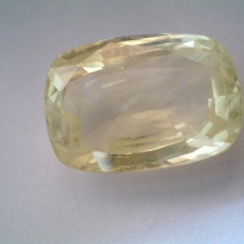 7.31 Carat Unheated Untreated Natural Ceylon Yellow Sapphire 7.31 Carat Unheated Untreated Natural Ceylon Yellow Sapphire