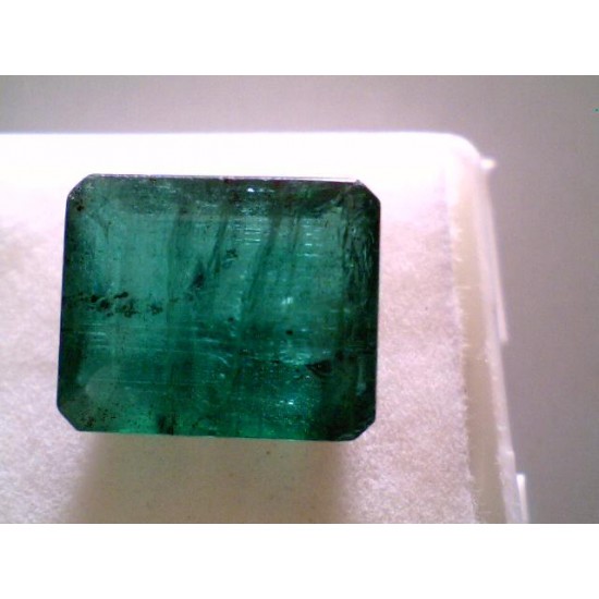 9.76 CT PREMIUM COLOUR NATURAL REAL ZAMBIAN EMERALD A+++++++