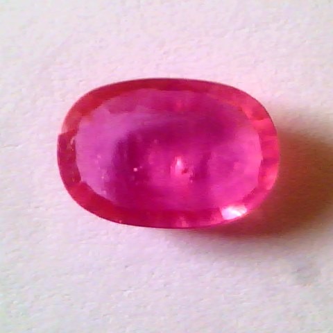 5.49 Carat Natural Ruby Real Manik Gemstone Heated