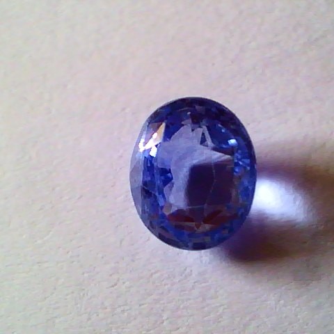 4.05 Ct Unheated Untreated Natural Ceylon Blue Sapphire A+++++++