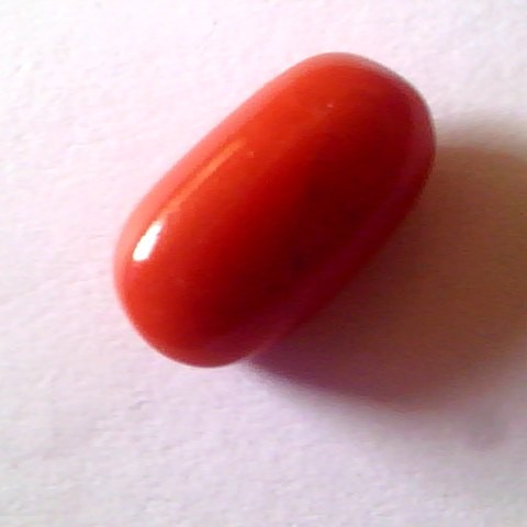 7.49 Ct Untreated Premium Natural Italian Red Coral,Real Moonga