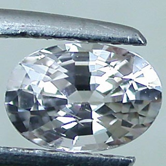 3.5 Carat Natural African White Sapphire