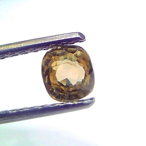 1.02 Ct Certified Unheated Untreated Natural Ceylon Yellow Sapphire