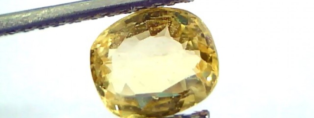 Yellow sapphire Pukhraj Gemstone for Jupiter
