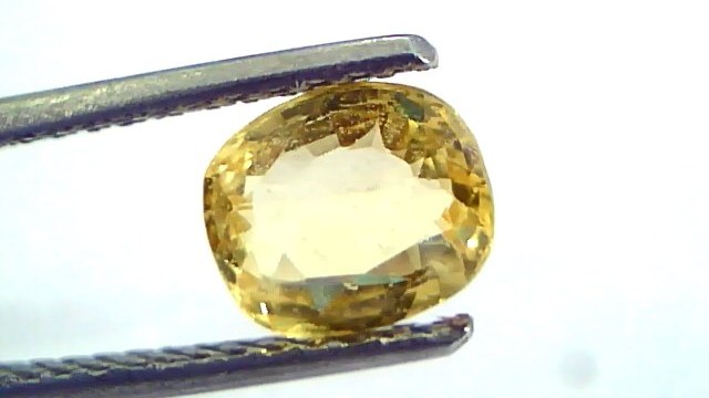 Yellow sapphire Pukhraj Gemstone for Jupiter