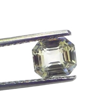 1.84 Ct Certified Unheated Untreated Natural Ceylon Yellow Sapphire 1.84 Ct Certified Unheated Untreated Natural Ceylon Yellow Sapphire