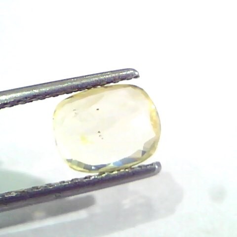 1.88 Ct Unheated Untreated Natural Ceylon Yellow Sapphire Pukhraj