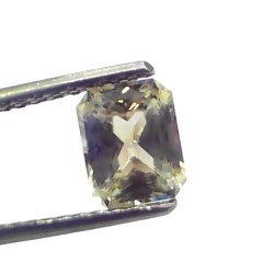 1.87 Ct Certified Unheated Untreated Natural Ceylon Yellow Sapphire