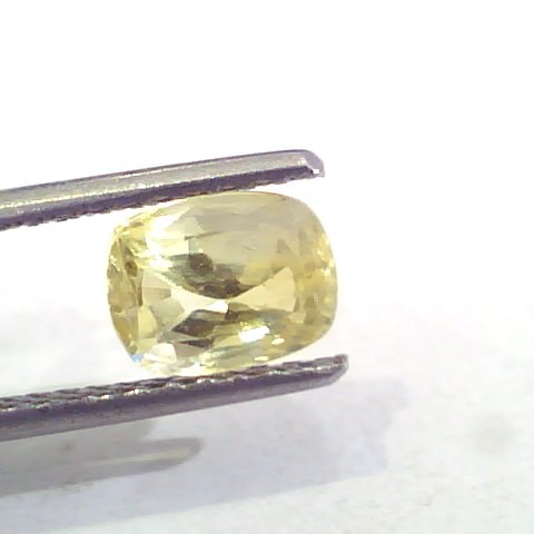 1.88 Ct Unheated Untreated Natural Ceylon Yellow Sapphire/Pukhraj