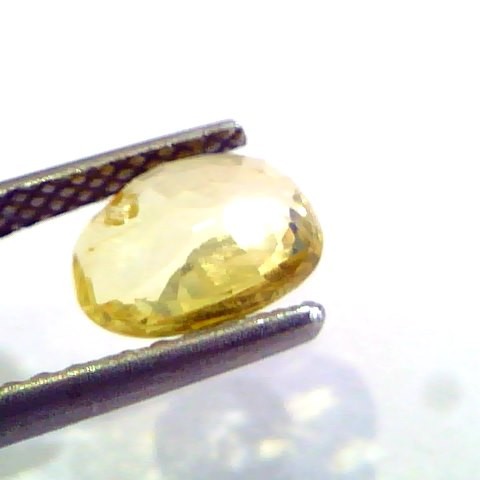 1.90 Ct Unheated Untreated Natural Ceylon Yellow Sapphire Gems