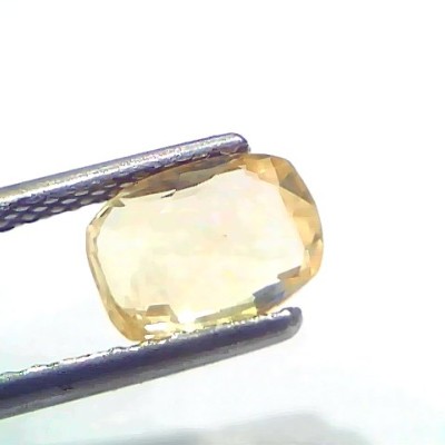 1.93 Ct Certified Unheated Untreated Natural Ceylon Yellow Sapphire