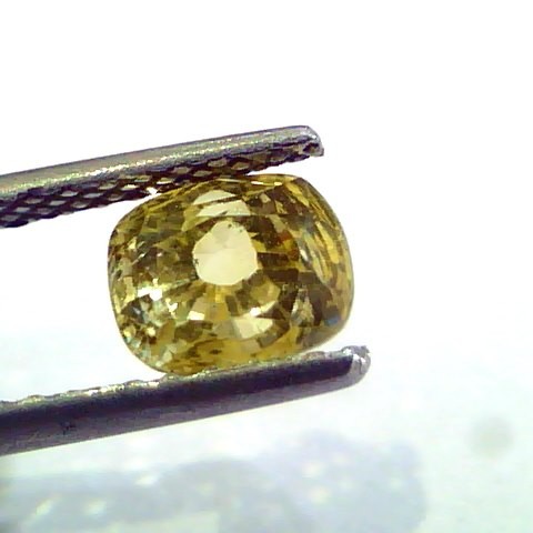 1.92 Ct Unheated Untreated Natural Ceylon Yellow Sapphire Gems