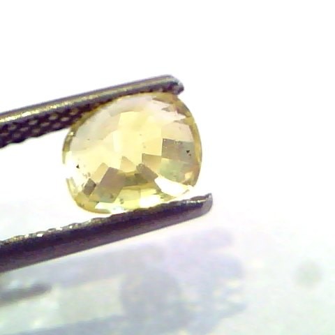 1.92 Ct Unheated Untreated Natural Ceylon Yellow Sapphire Gems
