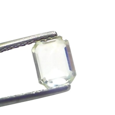 1.93 Ct Certified Unheated Untreated Natural Ceylon Yellow Sapphire 1.93 Ct Certified Unheated Untreated Natural Ceylon Yellow Sapphire