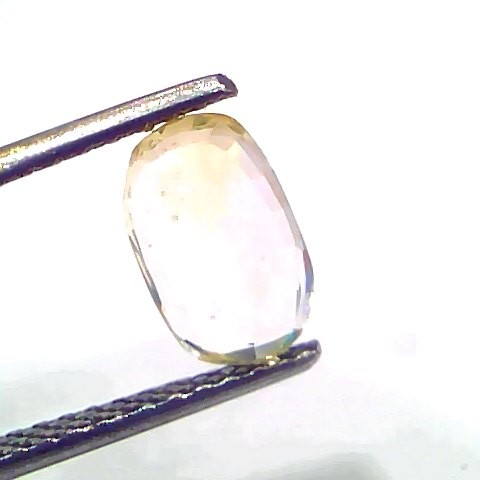 2.00 Ct Certified Unheated Untreated Natural Ceylon Yellow Sapphire