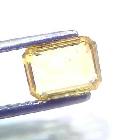 1.97 Ct GII Certified Unheated Untreated Natural Ceylon Yellow Sapphire AA