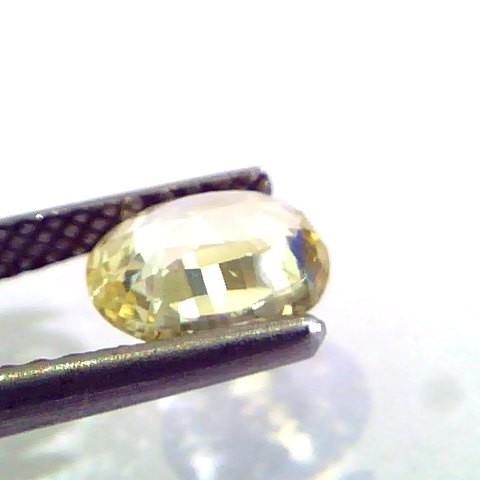 1.96 Ct Unheated Untreated Natural Ceylon Yellow Sapphire Pukhraj