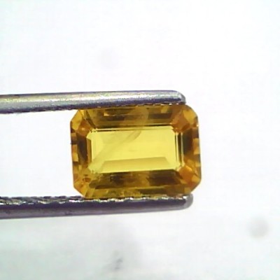 2.02 Ct Natural Yellow Sapphire Pukhraj Jupiter Gemstone(Heated)