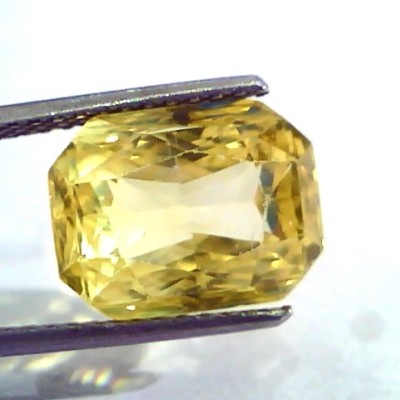 Huge 10.33 Ct Unheated Untreated Natural Ceylon Yellow Sapphire Gems