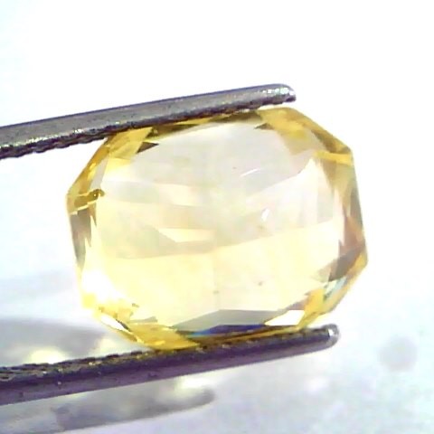 Huge 10.33 Ct Unheated Untreated Natural Ceylon Yellow Sapphire Gems
