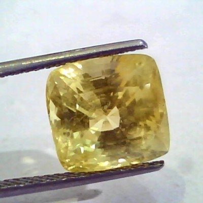 Huge 11.01 Ct Unheated Untreated Natural Ceylon Yellow Sapphire
