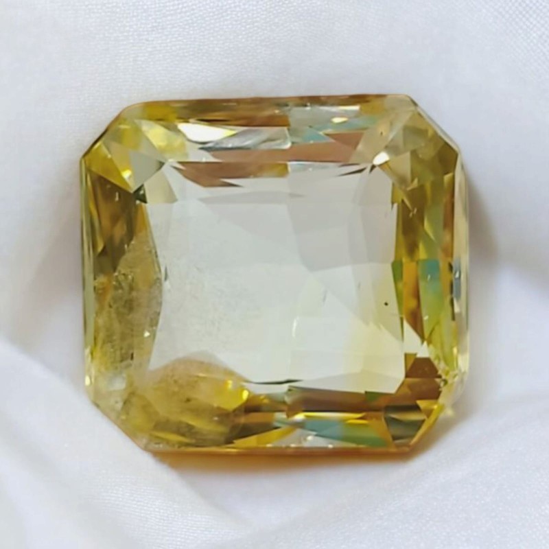 Huge 12.88 Ct IGI Certified Unheated Untreated Natural Ceylon Yellow Sapphire Huge 12.88 Ct IGI Certified Unheated Untreated Natural Ceylon Yellow Sapphire