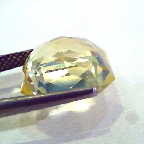 Huge 14.13 Ct Unheated Untreated Natural Ceylon Yellow Sapphire AAA