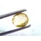 2.00 Ct Unheated Untreated Natural Ceylon Yellow Sapphire/Pukhraj
