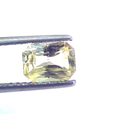 2.02 Ct Unheated Untreated Natural Ceylon Yellow Sapphire Pukhraj