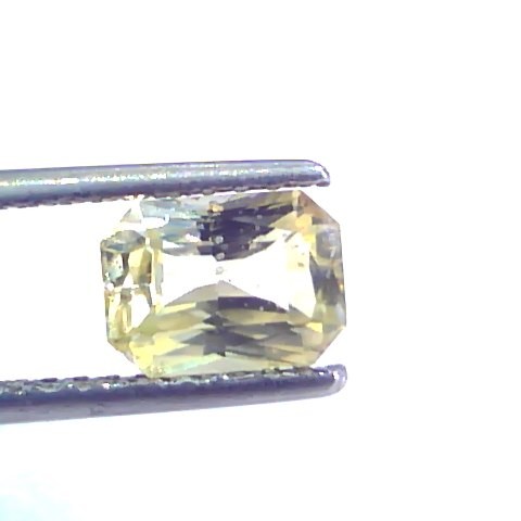 2.02 Ct Unheated Untreated Natural Ceylon Yellow Sapphire Pukhraj