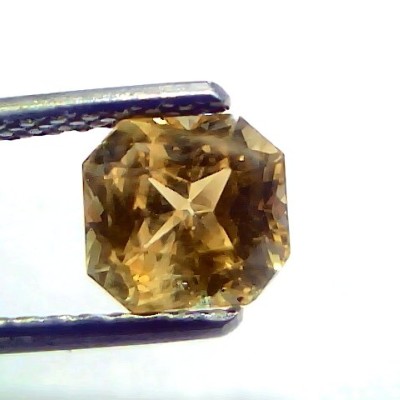 2.00 Ct GII Certified Unheated Untreated Natural Ceylon Yellow Sapphire AA