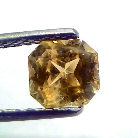 2.00 Ct GII Certified Unheated Untreated Natural Ceylon Yellow Sapphire AA