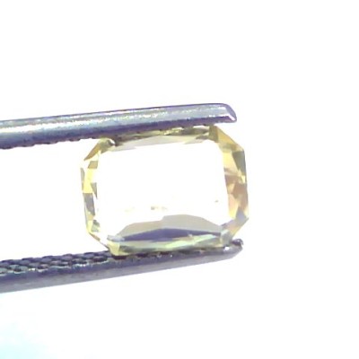 2.02 Ct Unheated Untreated Natural Ceylon Yellow Sapphire Pukhraj