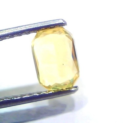 2.00 Ct GII Certified Unheated Untreated Natural Ceylon Yellow Sapphire AAA