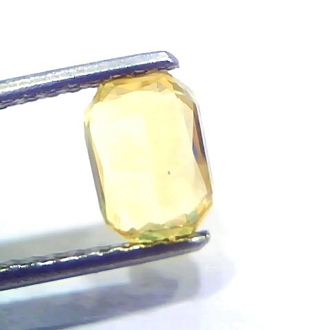 2.00 Ct GII Certified Unheated Untreated Natural Ceylon Yellow Sapphire AAA