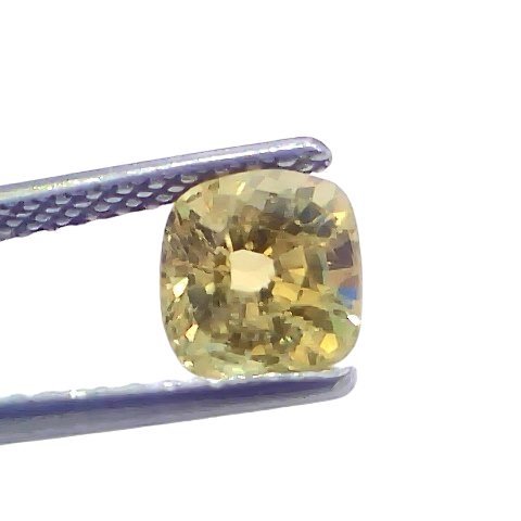 2.01 Ct GII Certified Unheated Untreated Natural Ceylon Yellow Sapphire 2.01 Ct GII Certified Unheated Untreated Natural Ceylon Yellow Sapphire