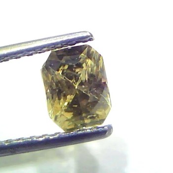 2.01 Ct GII Certified Unheated Untreated Natural Ceylon Yellow Sapphire AA++